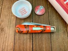 Great Eastern Cutlery Tidoute #14 Crown Lifter Boys Knife Orange Crush Acrylic 2023