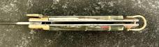 Bayonet Blade Bullfighter Lever Lock Switchblade Knife, Japan