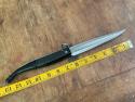 Original Nina 13” Italian folding fighting knife horn handles