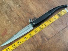 Original Nina 13” Italian folding fighting knife horn handles