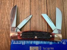 Henckels by Boker Congress Mahogany Bone Pin Feather Jigged 