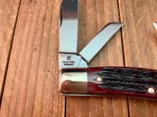 Henckels by Boker Congress Mahogany Bone Pin Feather Jigged 
