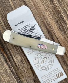 CASE XX ** 2024 SMOOTH NATURAL BONE FLAG SHIELD CS TRAPPER