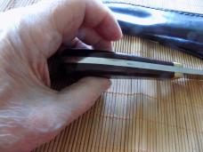 Unused " REBOLD, Fixed blade knife with original sheath