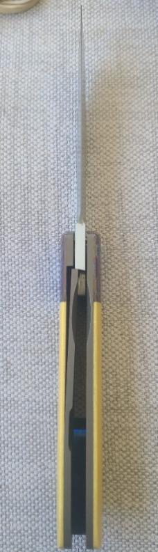 Pena Custom Raptor front Flipper..Cpm154..Timascus Bolsters and bar..titanium liners..Westinghouse 