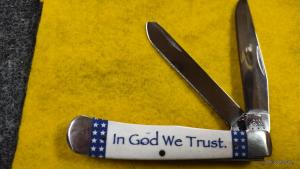 Case 2004 Trapper New Old Stock IN GOD WE TRUST