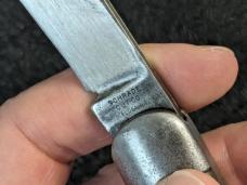 Vintage Schrade Automatic Large Hunter Brown