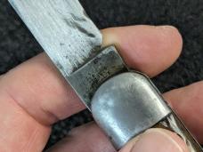 Vintage Schrade Automatic Large Hunter Brown