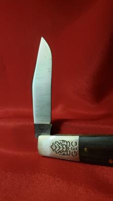 Great Eastern Cutlery 861121 OD Green Canvas Micarta Barlow 440C Stainless Steel Clip Blade NEW MINT