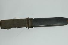 USN MK Fighting Knife with Sheath Camillus