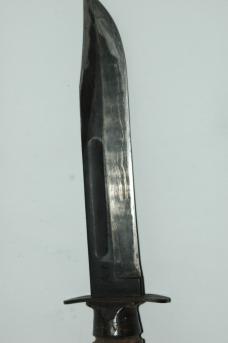 USN MK Fighting Knife with Sheath Camillus