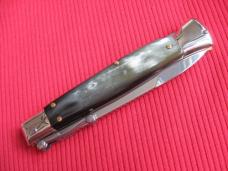 Italian Limited Edition Manual Open Swing Guard Stiletto Knife - A.G.A CAMPOLIN Italy