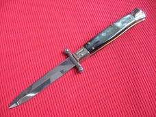 Italian Limited Edition Manual Open Swing Guard Stiletto Knife - A.G.A CAMPOLIN Italy
