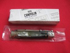 Italian Limited Edition Manual Open Swing Guard Stiletto Knife - A.G.A CAMPOLIN Italy