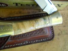 Case Knife Maple Wood Shark Tooth 1972 8 Dot 