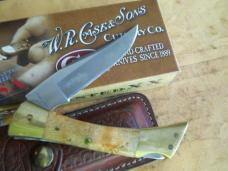 Case Knife Maple Wood Shark Tooth 1972 8 Dot 