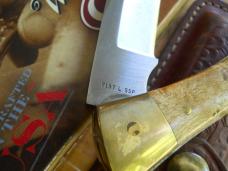 Case Knife Maple Wood Shark Tooth 1972 8 Dot 