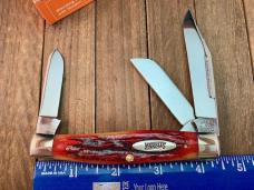 Marbles Gladstone MI Stockman Red Carved Stag Bone 2001