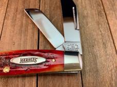 Marbles Gladstone MI Stockman Red Carved Stag Bone 2001