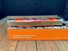 Marbles Gladstone MI Stockman Red Carved Stag Bone 2001
