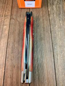 Marbles Gladstone MI Stockman Red Carved Stag Bone 2001