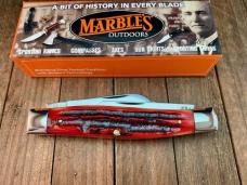 Marbles Gladstone MI Stockman Red Carved Stag Bone 2001