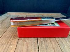 Robeson RCC Barlow Made by Queen Sawcut Amber Bone 1 of 200 