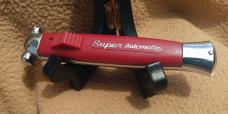 Vintage K-108 Super-Automatic OTF Red Switchblade Knife