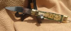 Green Bullfighter Knife