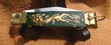 Green Bullfighter Knife