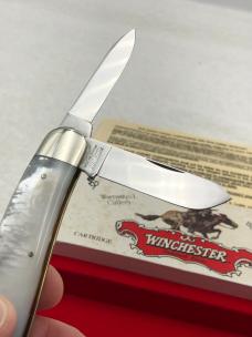 Winchester 1998 Mother of Pearl 380119-P 3 Blade Whittler Cartridge series Made In USA