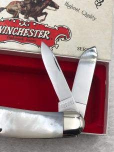 Winchester 1998 Mother of Pearl 380119-P 3 Blade Whittler Cartridge series Made In USA
