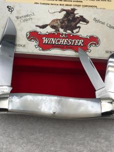 Winchester 1998 Mother of Pearl 380119-P 3 Blade Whittler Cartridge series Made In USA