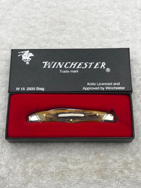 Winchester Trade Mark 1991 W15 2935 2 Blade Swell Center Winchester Trade Mark 1991 W15 2935 2 Blade Swell Center