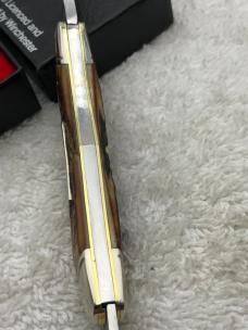 Winchester Trade Mark 1991 W15 2935 2 Blade Swell Center Stag Folder Made In USA