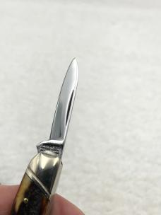 Winchester Trade Mark 1991 W15 2935 2 Blade Swell Center Stag Folder Made In USA