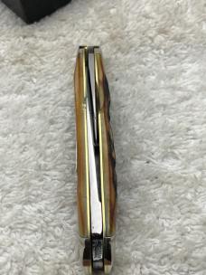 Winchester Trade Mark 1991 W15 2935 2 Blade Swell Center Stag Folder Made In USA