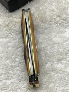 Winchester Trade Mark 1991 W15 2935 2 Blade Swell Center Stag Folder Made In USA