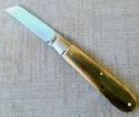 Bobby Toole Bark Mammoth Ivory Jack..Cpm154...3 7/8 closed...integral fluted bolsters..coa & pouch