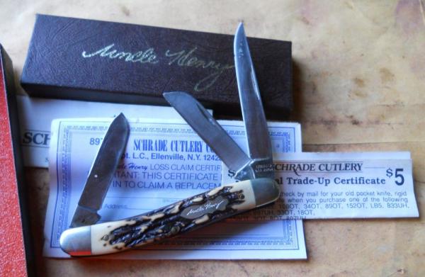 Schrade 897 UH Stockman / Box USA Schrade 897 UH Stockman / Box USA