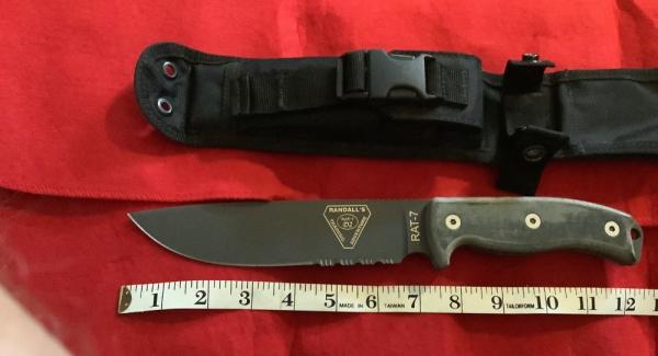Ontario RAT 7 special edition w/D2 blade