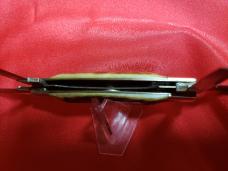 First Production Run Seki Japan Made Stag 4 Blade Congress Knife for Coleman. Excellent Used Cond..