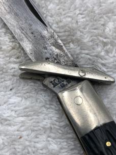 Vintage KA-BAR Swing Guard Folding Pocket Knife Made In USA