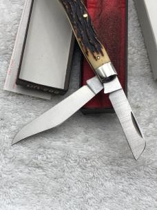 Vintage  Schrade Uncle Henry 885-UH Stockman New In Box Made In USA