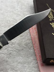 Vintage Schrade Uncle Henry 885-UH 3 Blade Stockman With Box And Factory Papers Made In USA