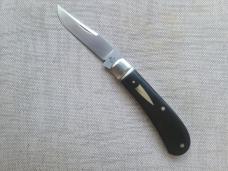 Pablo Castellani Trap..14C28N stainless steel..Vintage Rag Micarta scales...3 5/8" cld...coa.pouch