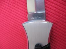 Older Italian Front Opener BLACK FINGER 777 OTF Switchblade Knife