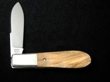 Tuna Valley Cutlery Bethlehem Holy Land Olivewood Barlow Knife Super Rare 1 of 60 COA USA Made