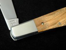Tuna Valley Cutlery Bethlehem Holy Land Olivewood Barlow Knife Super Rare 1 of 60 COA USA Made