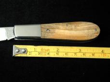 Tuna Valley Cutlery Bethlehem Holy Land Olivewood Barlow Knife Super Rare 1 of 60 COA USA Made